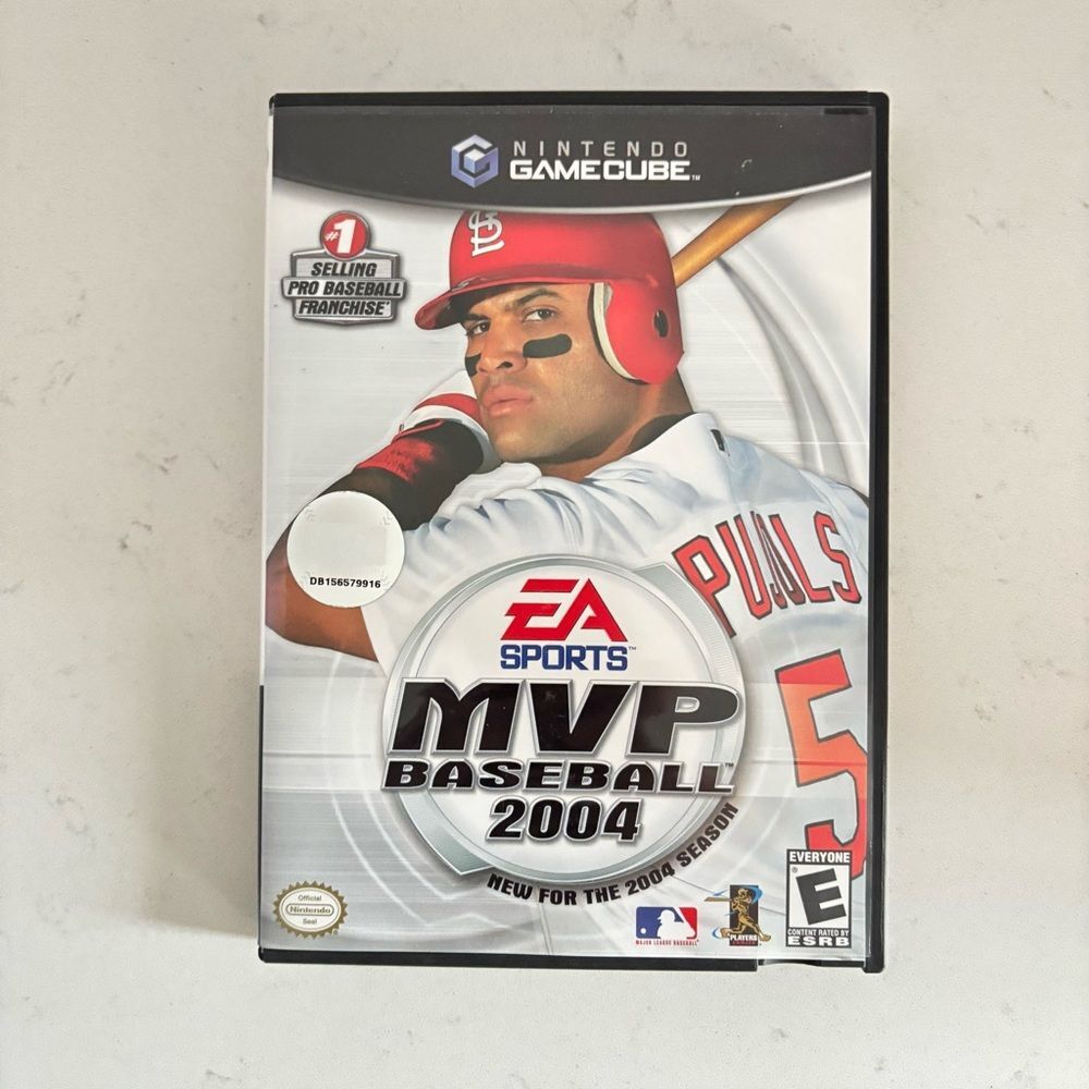 Nintendo GameCube MVP Baseball 2004 Complete CIB Albert Pujols Cover